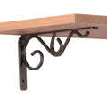 0088 Iron Daisy Decorative Shelf Bracket