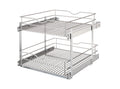 DBLMUB Pull-Out Storage with Double Height-Adjustable Wire Baskets