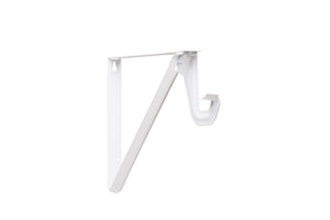 0052 Slide‑Thru™ Shelf and Rod Bracket with 3" Hook