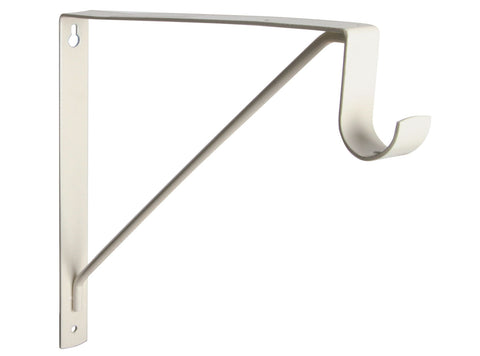 1195 Fixed Shelf and Rod Bracket with 2-1/2" Hook