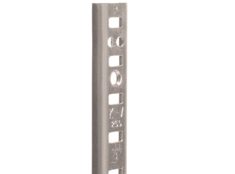 255™ Mortise-Mount Aluminum Pilaster Shelf Standards