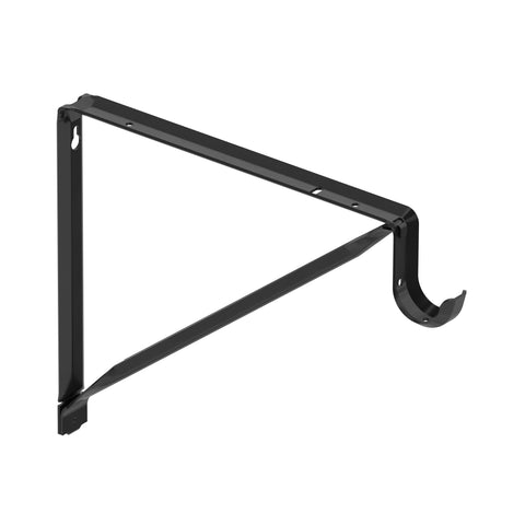 0044 Fixed Shelf and Rod Bracket with 2-1/2” Hook