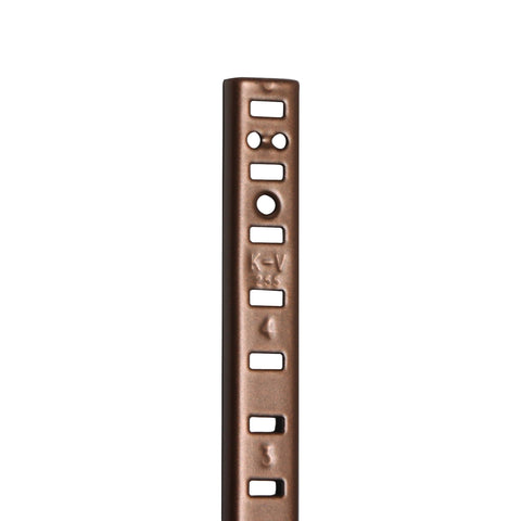 255™ Mortise-Mount Aluminum Pilaster Shelf Standards