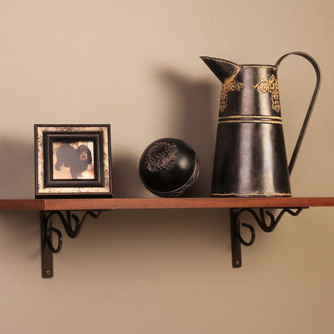 0088 Iron Daisy Decorative Shelf Bracket